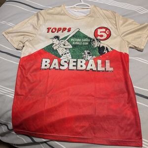 Old School Baseball themed tee